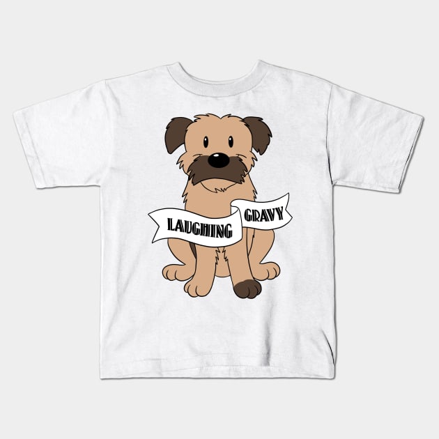 Laughing Gravy Kids T-Shirt by MeganCartoonist